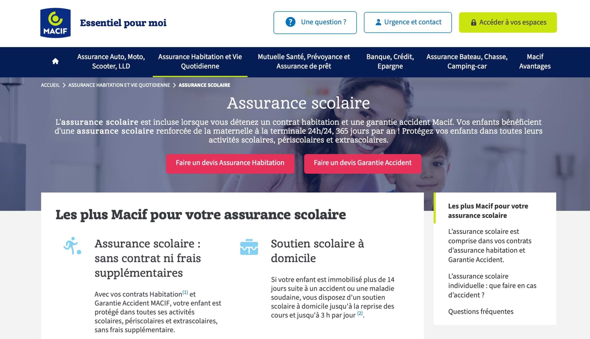 Assurance Individuelle Accident Scolaire La Banque Postale